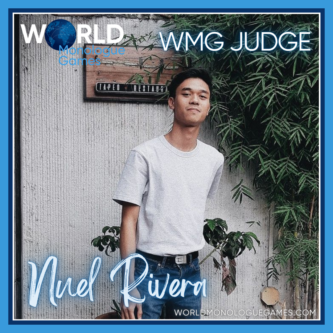 Nuel Rivera - A Filipino wearing a white shirt and a denim jeans with white sneakers on