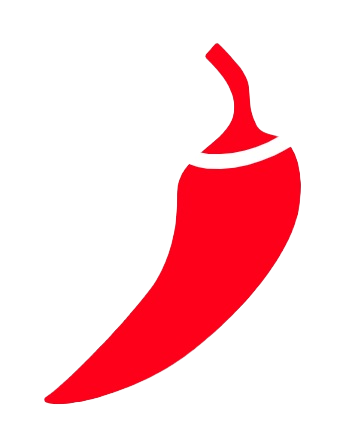 A one red chili illustration