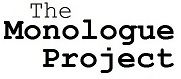 A Black text logo with white background that says "The Monologue Project"