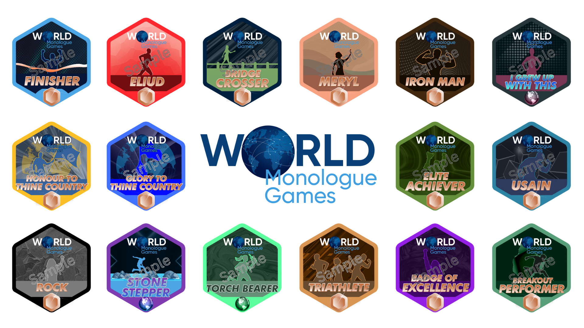 A list of all the WMG Badges