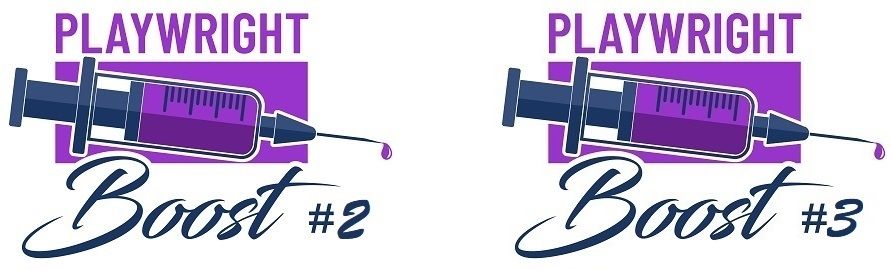 Playwright boost - A purple syringe 