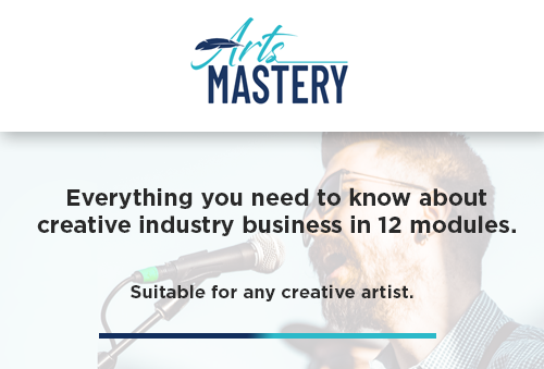 A creative singer in stage