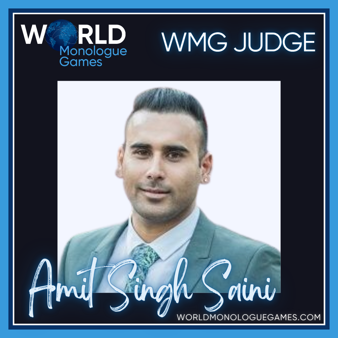 Amit Singh Saini - A decent looking guy wearing a aqua green colored coat with a background of parked cars