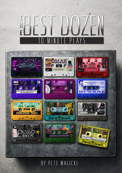 Pink Cover entitled Monosauce by Pete Malicki that has a splat of sauce