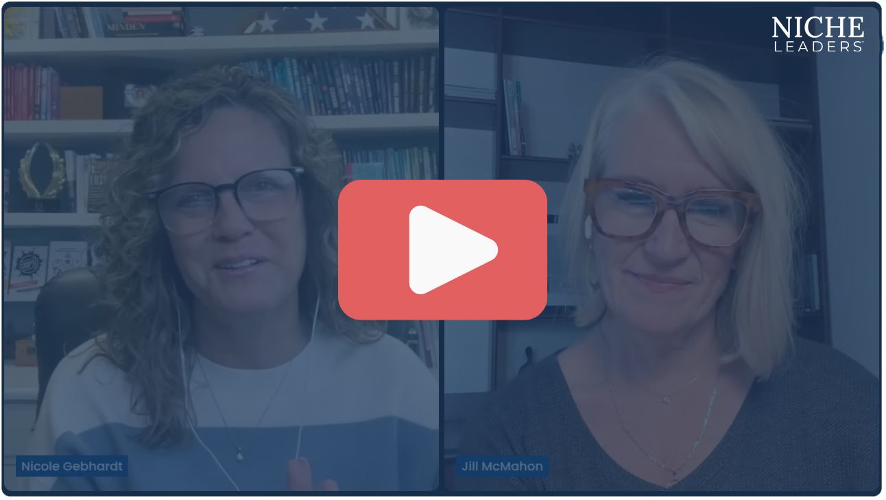 Jill McMahon with Nicole Gebhardt