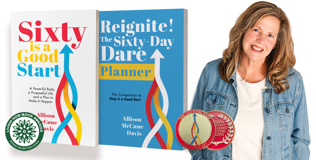 Allison McCune Davis, author of Sixty is a Good Start