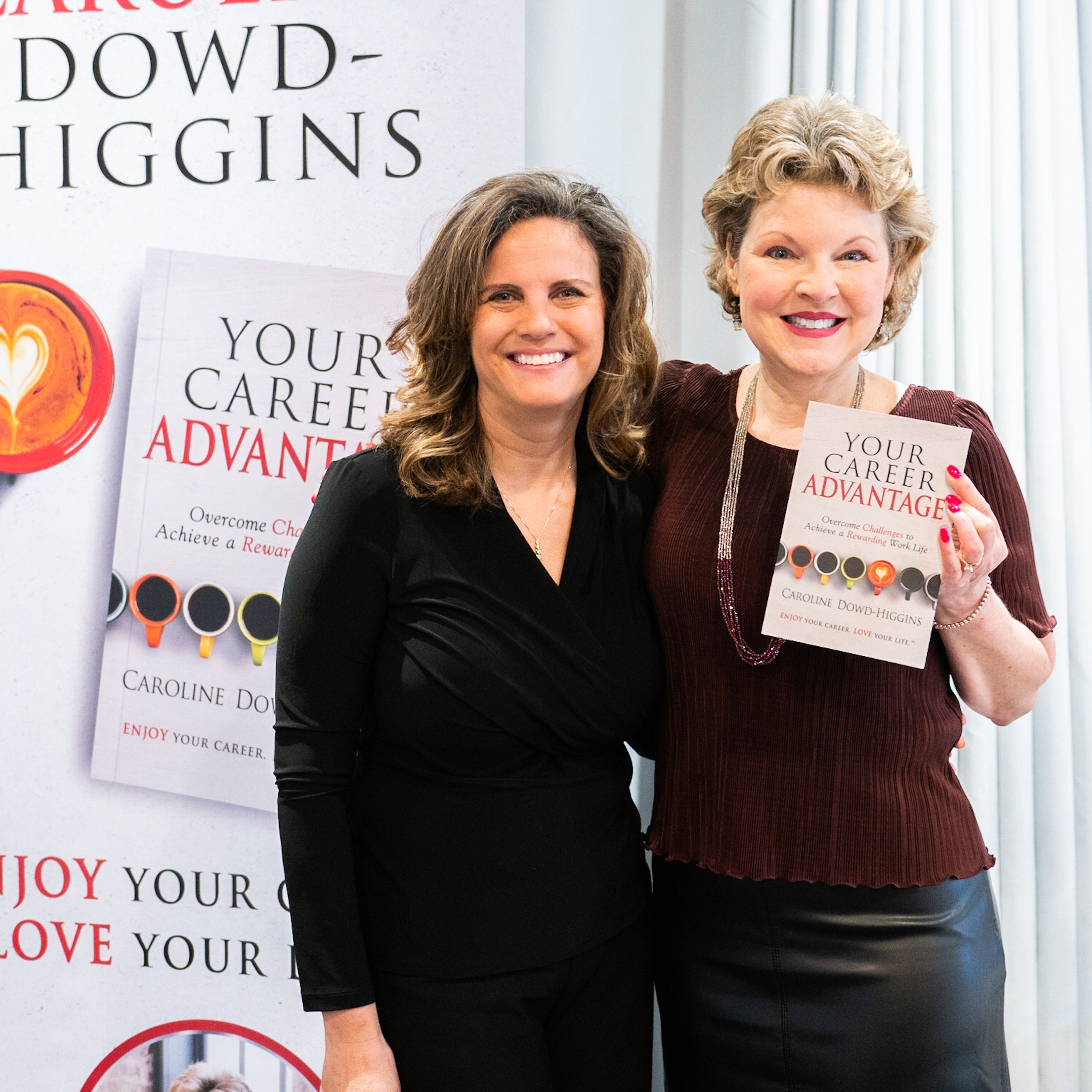Nicole Gebhardt with Caroline Dowd-Higgins