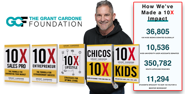 Grant Cardone, 10X