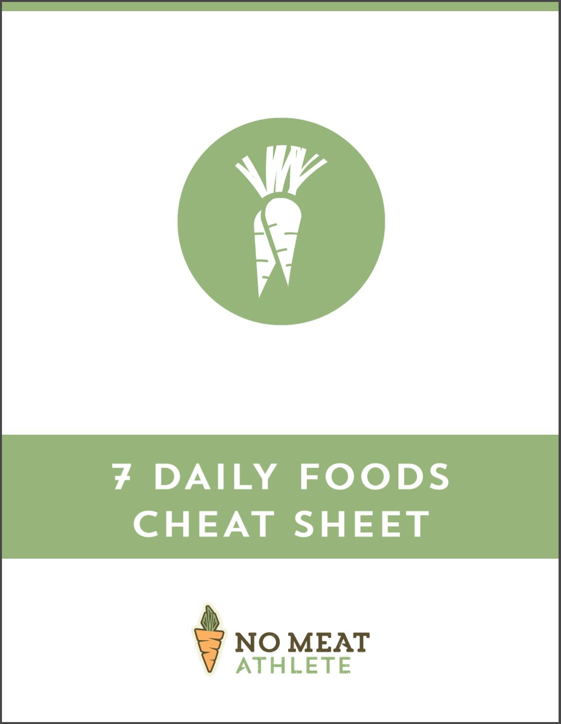 No Meat Athlete 7Foods to Eat Every Day