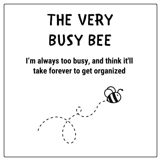 The Very Busy Bee with a bumble bee 