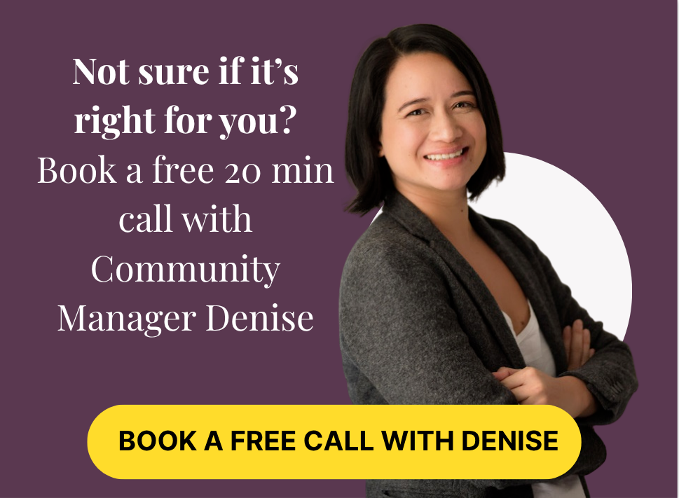 Denise booking link