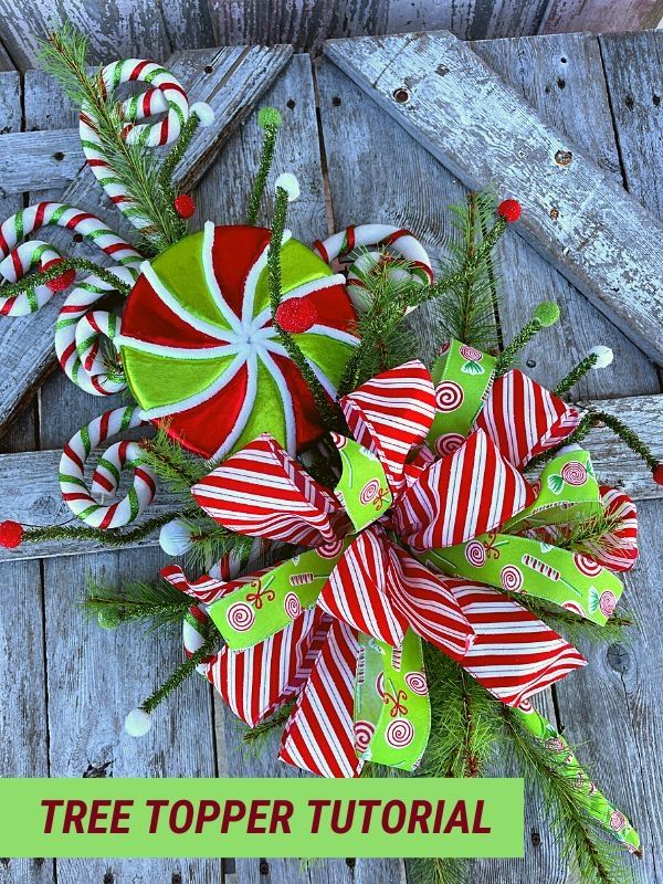 Christmas Tree Topper Free Tutorial