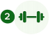 Visit the gym and get started step icon for Helfi gym in Woolloongabba Brisbane