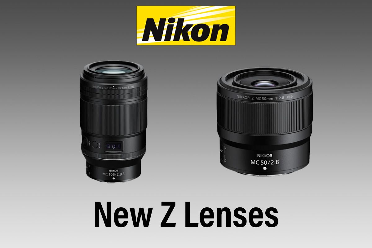 New Nikon Z Lenses 105mm f/2.8 & 50mm f/2.8