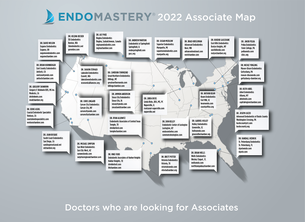 Endo Mastery Associate Map