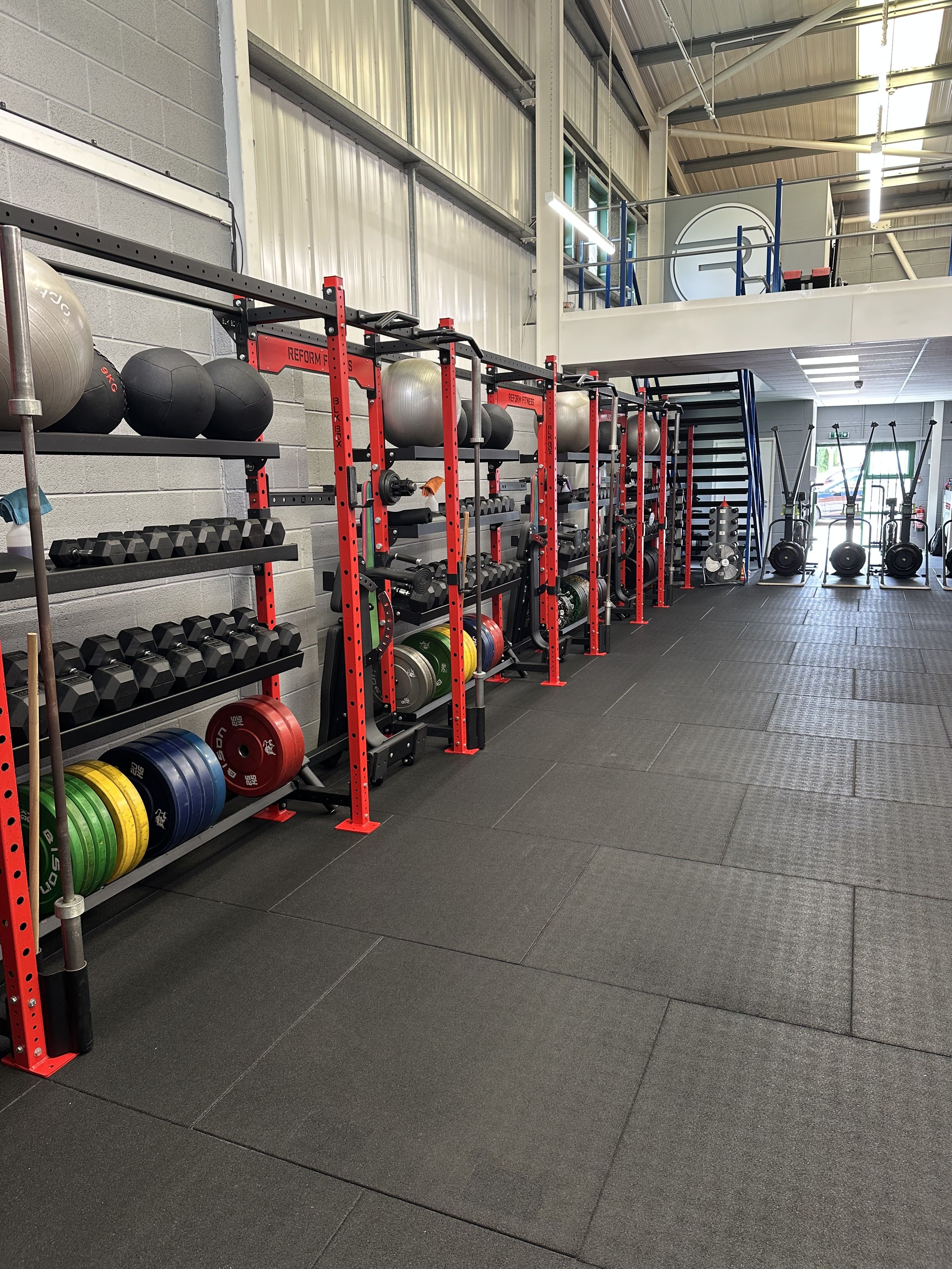 Small Group Personal Training environment at Reform Fitness in Barnstaple