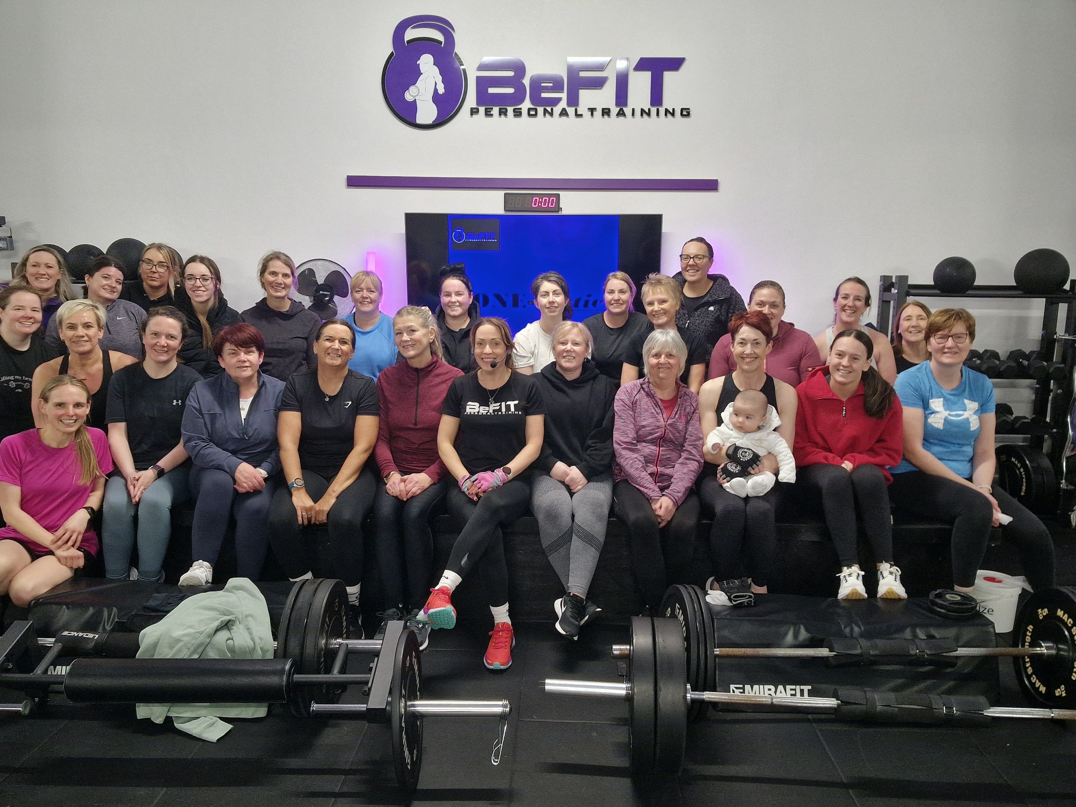 Women Training Larne Gym