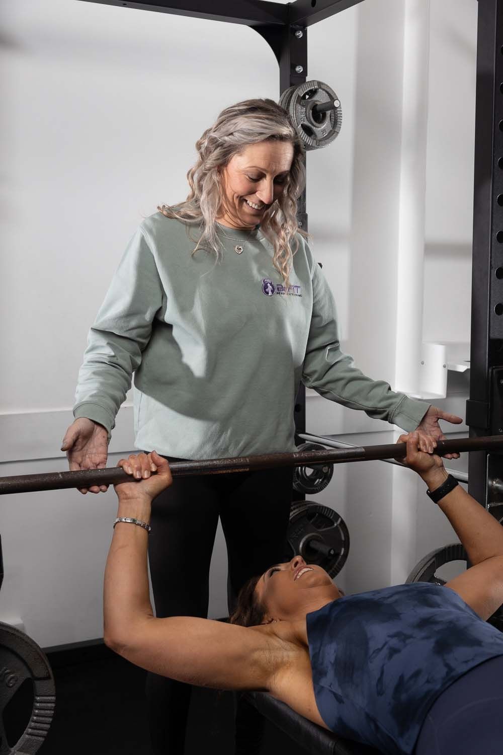 Women Training Larne Gym