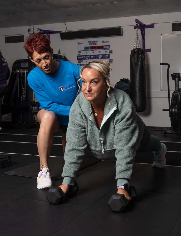 Women Training Larne Gym