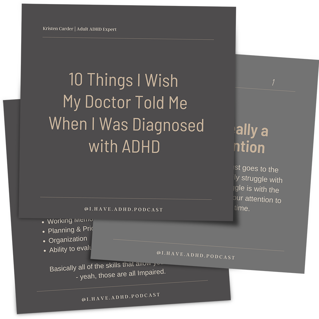 10 Things I Wish My Doctor Told Me When I Was Diagnosed With ADHD