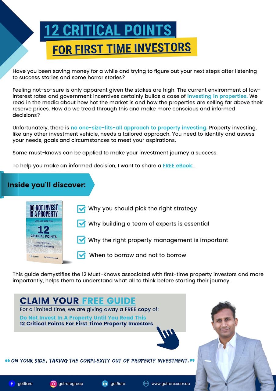 Do Not Invest In A Property Until You Read This, Rasti Vaibhav, Get RARE Properties, Sydney Buyers Agent, Property Wealth Strategist