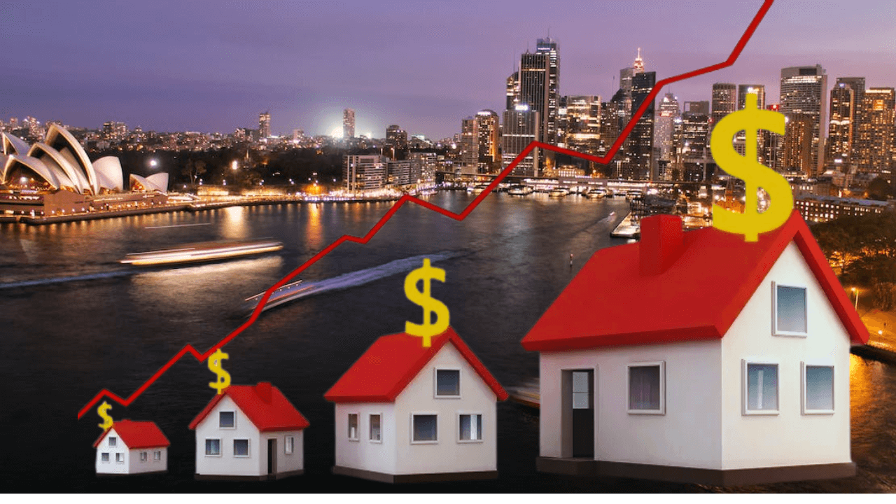 Time-lapse image of Australian property increasing in value - Capital Growth
