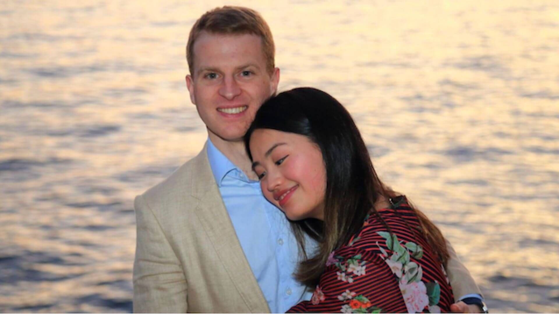 Kate and Raphael, smiling after success with Rasti Vaibhav, founder of Get RARE Properties | A Step Closer to Buying Their Own Dream Home