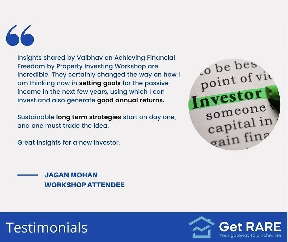 Jagan Mohan Testimonials