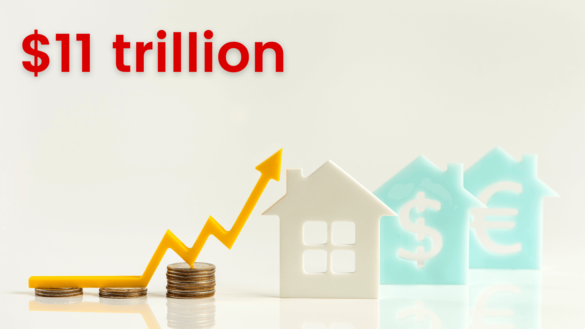 Graph of Australia’s property market growth hitting $11 trillion.