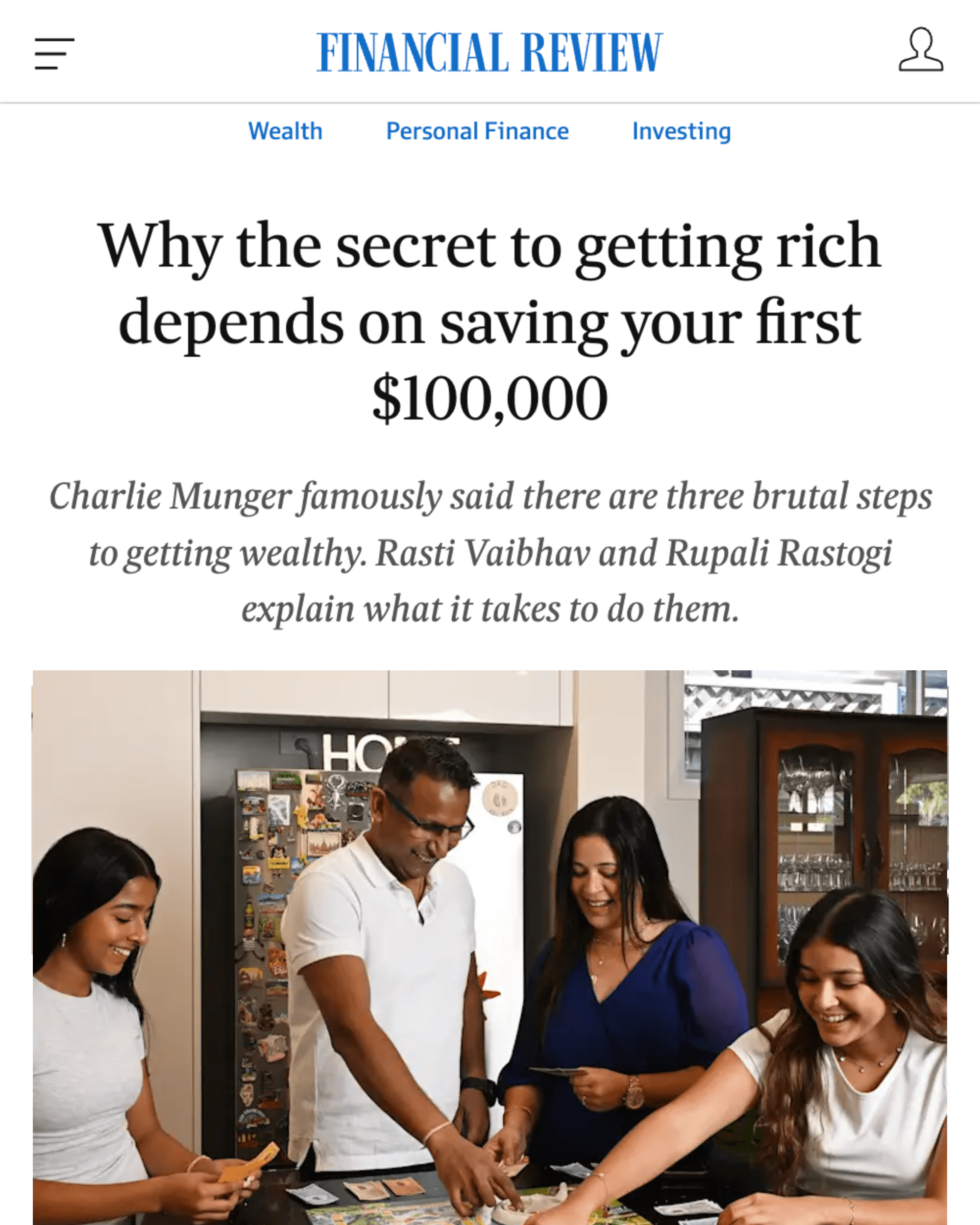 Get RARE Properties featured in the Australian Financial Review (AFR)