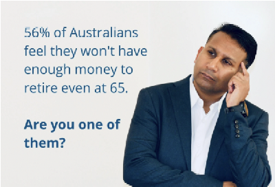 Australians feel they won't have enough money to retire even at 65