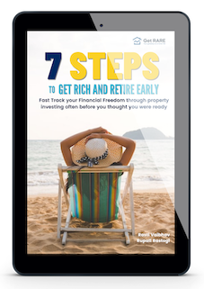 7 Steps to Retire Early Through Property guide cover