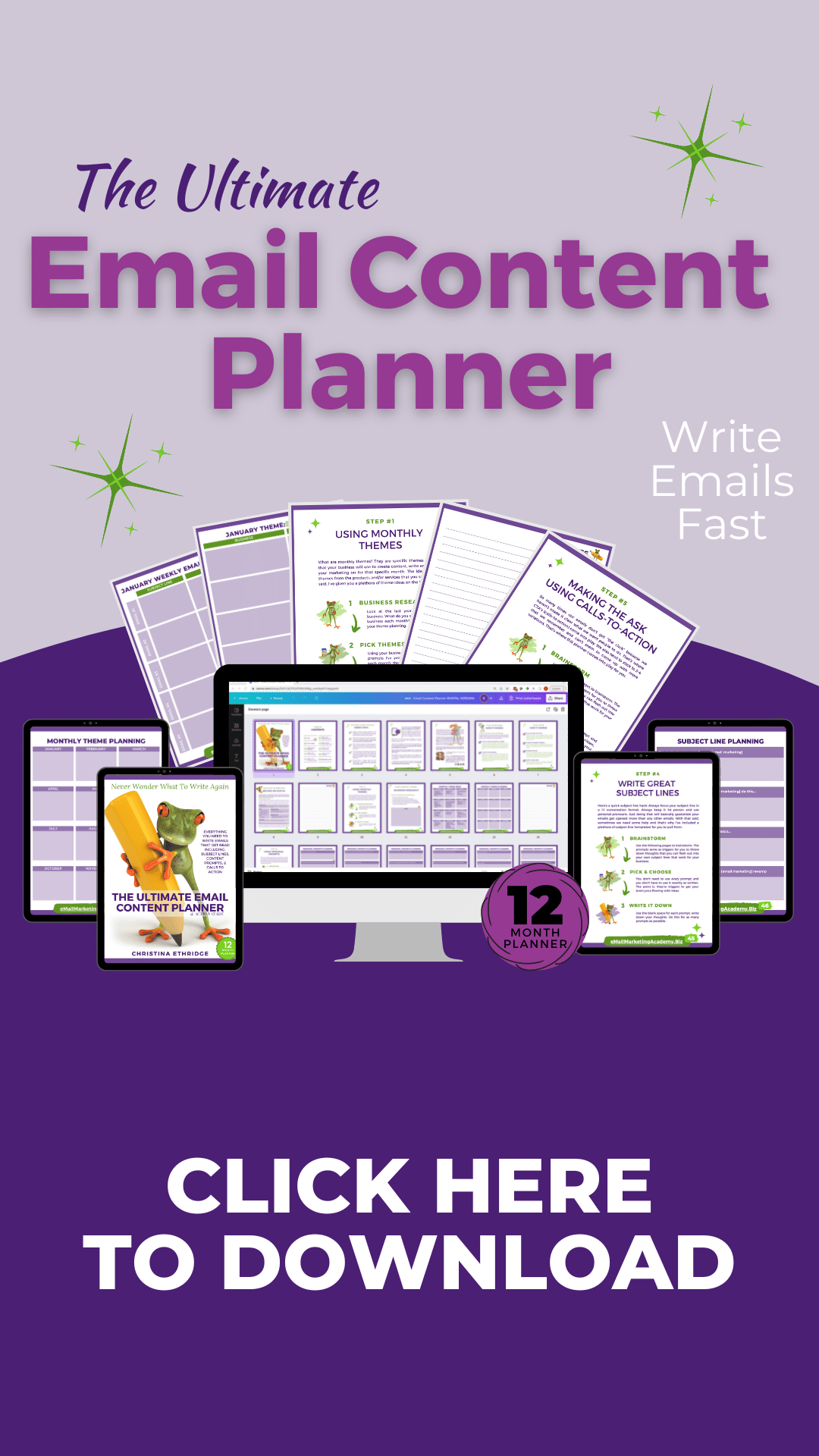 The Ultimate Email Content Planner - Write Emails Fast