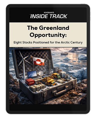 Greenland — eight stock positions map