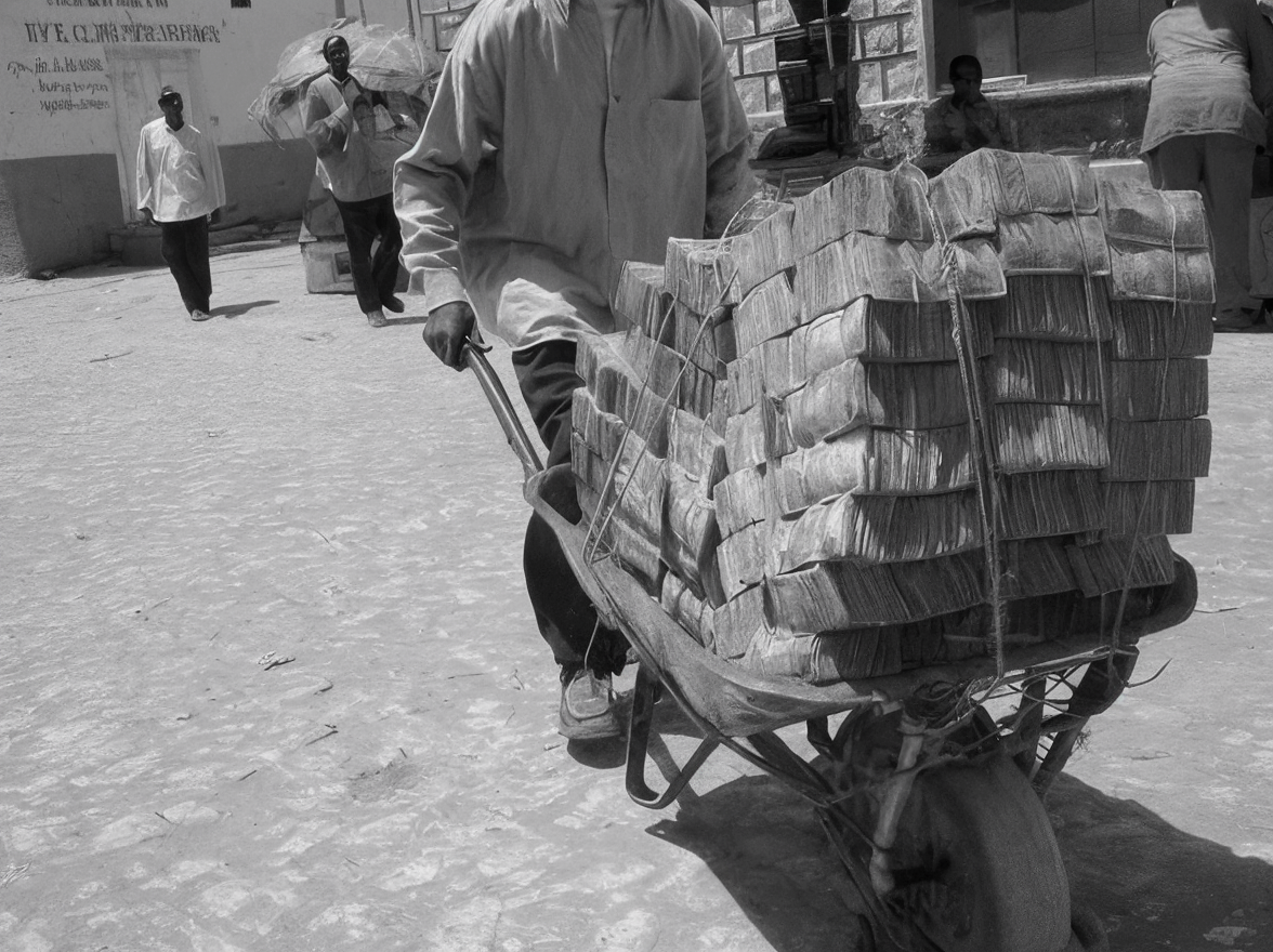 Hyperinflation wheelbarrow