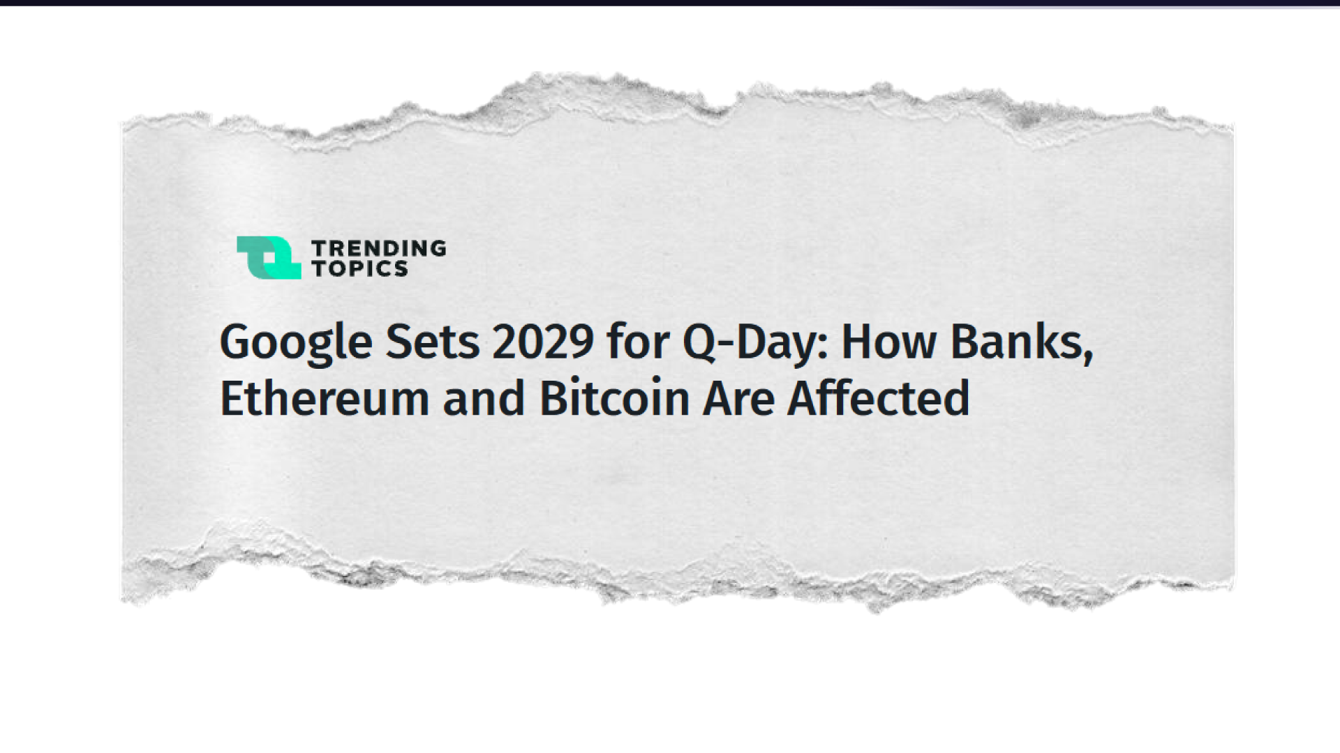 Institutional Q-Day timelines moving forward