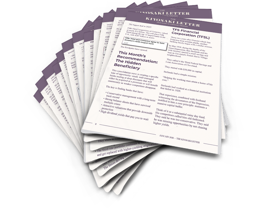12 Issues of The Kiyosaki Letter