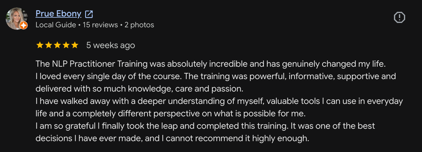 Google review EAWTC