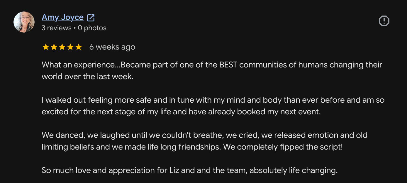Google review EAWTC