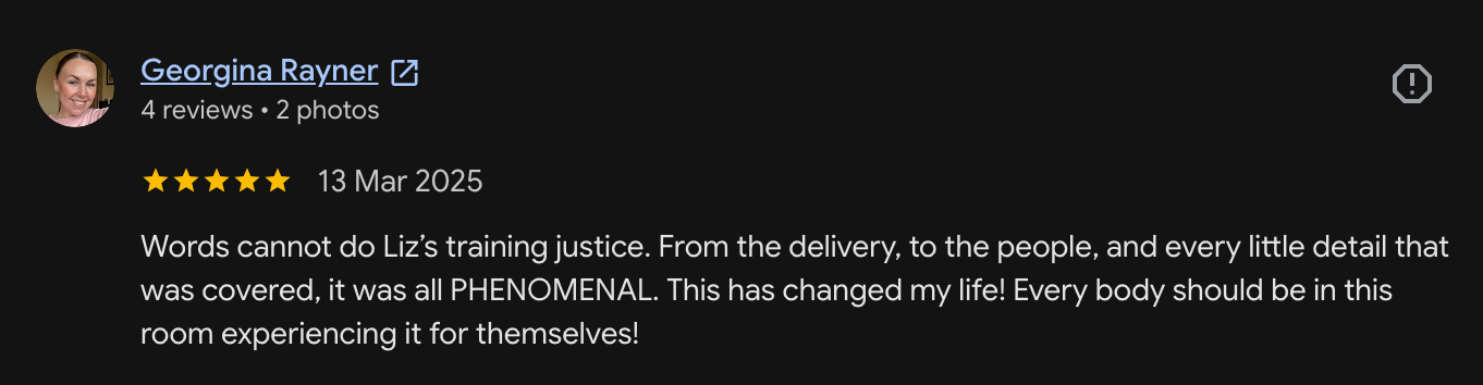 Google review EAWTC