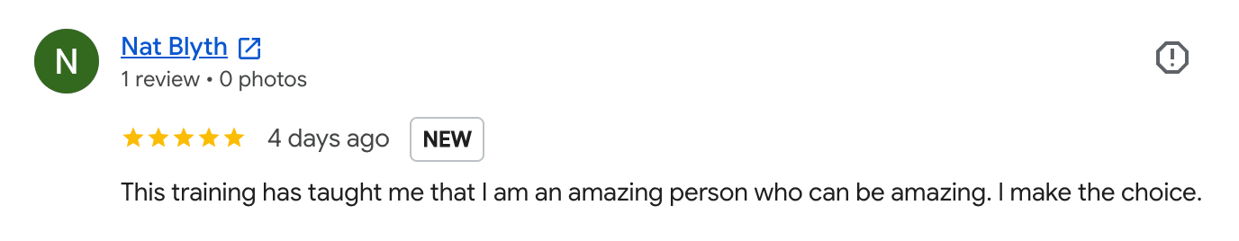 Google review EAWTC