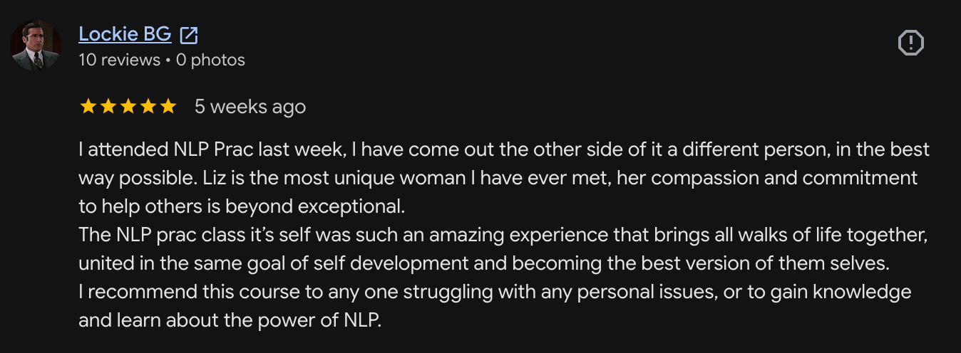 Google review EAWTC