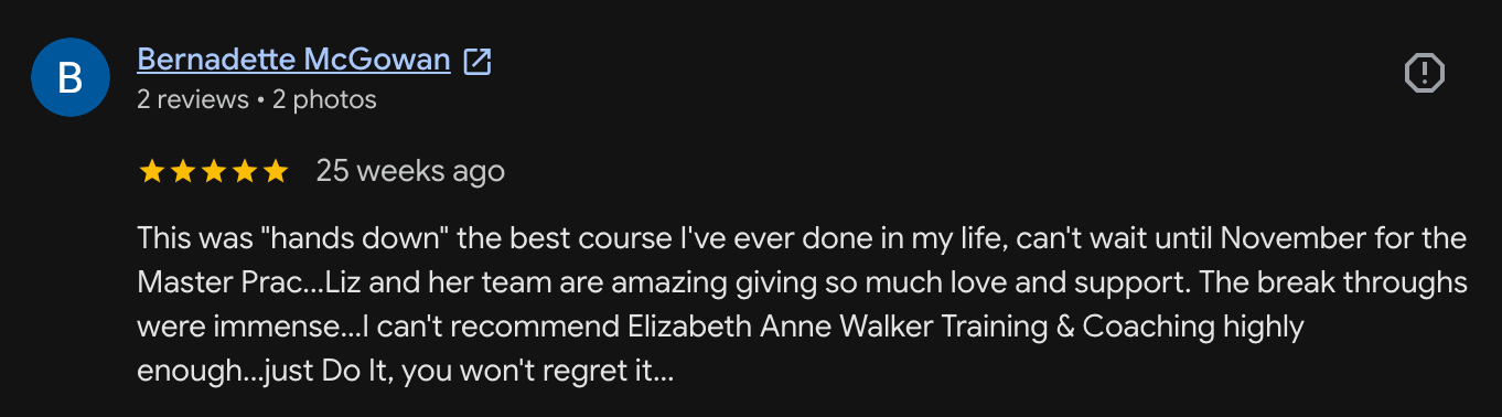 Google review EAWTC