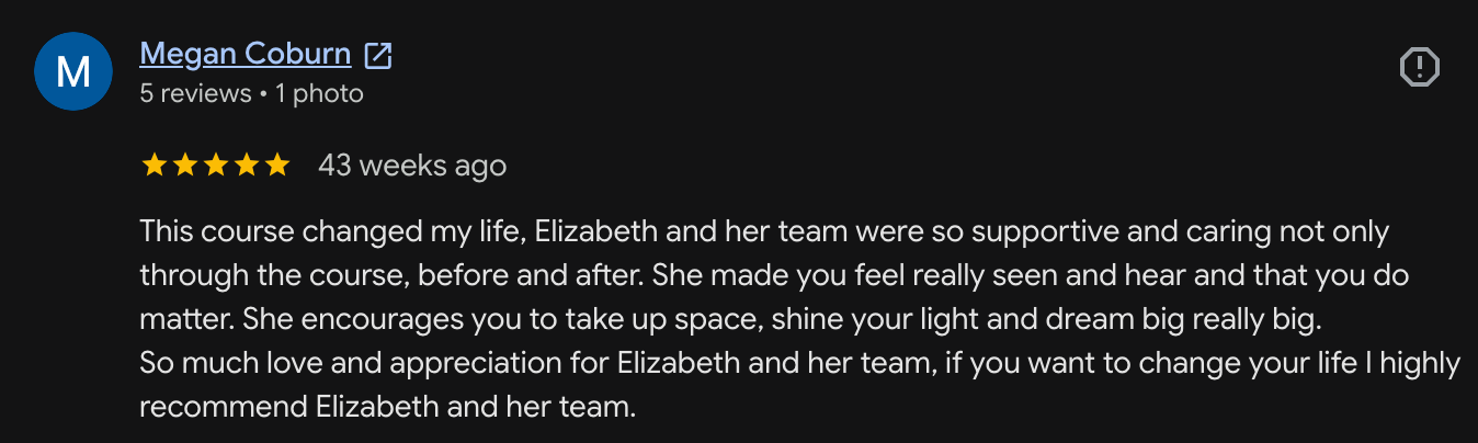 Google review EAWTC