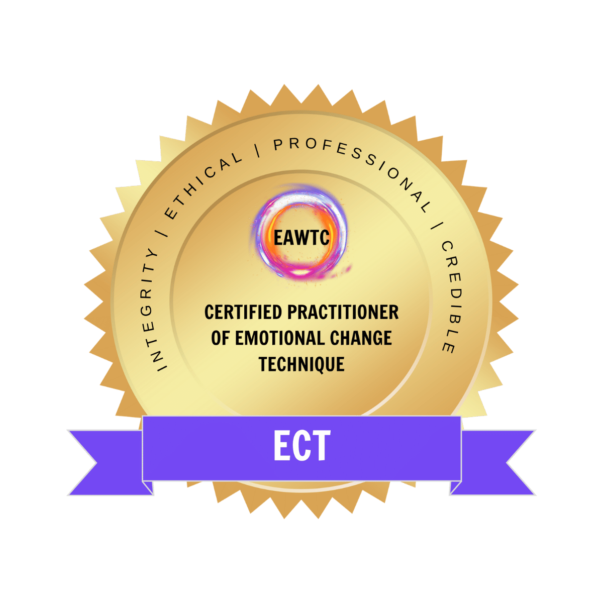 Emotional Change Technique Certification Badge