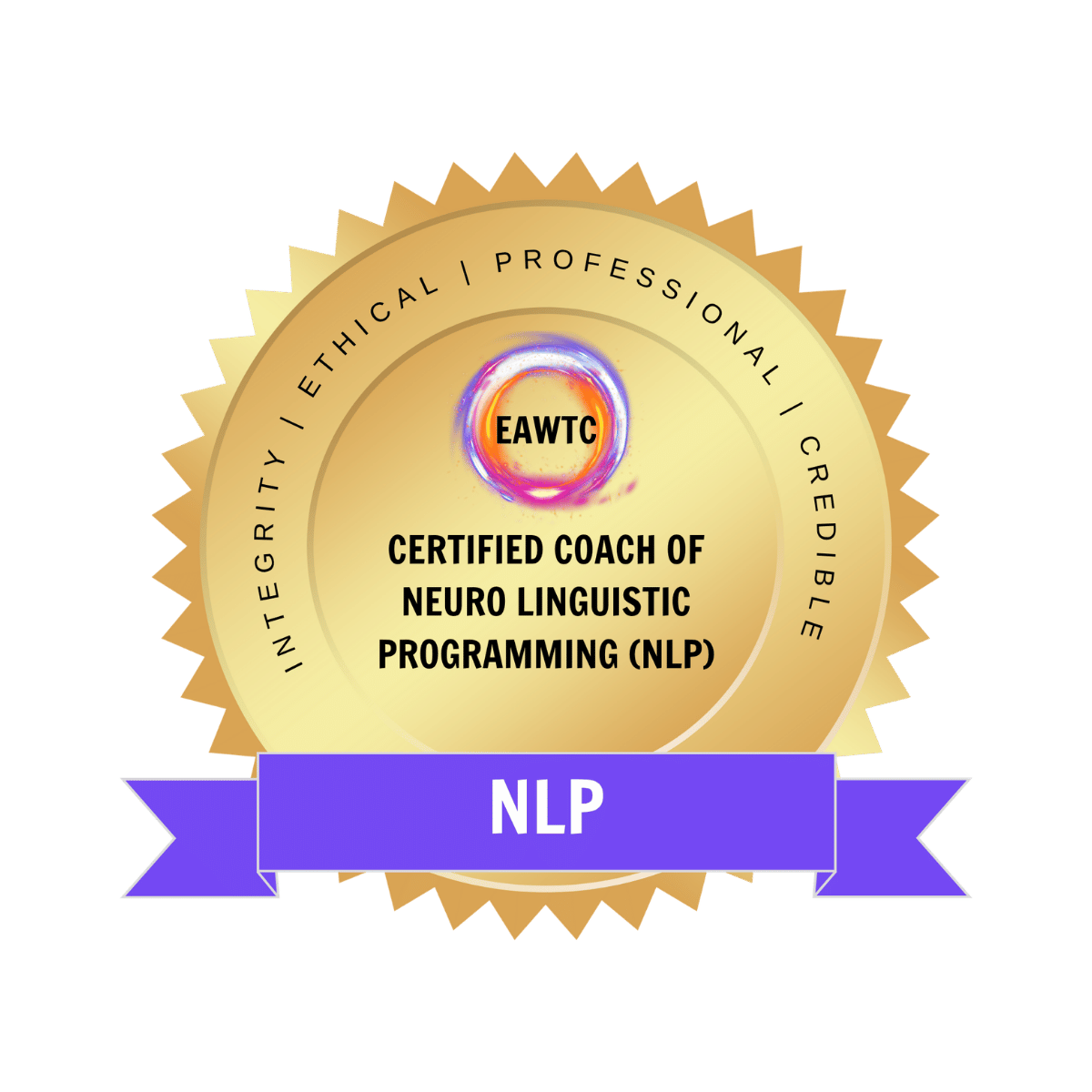 NLP Coach Certification Badge