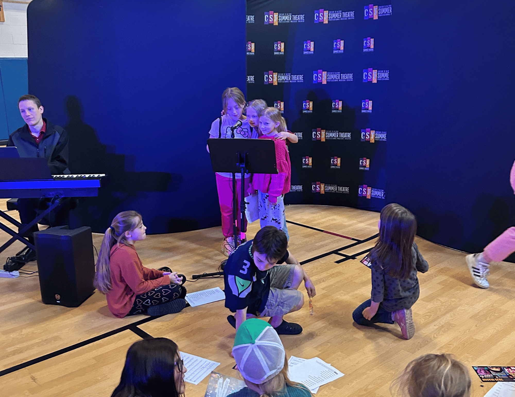 Coeur d'Alene Summer Theatre Musical Theatre popup workshop at Boys and Girls Club Coeur d'Alene and Post Falls