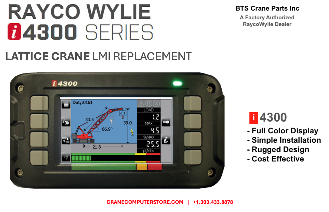 i4300 RaycoWylie Lattice Crane Computer Manual