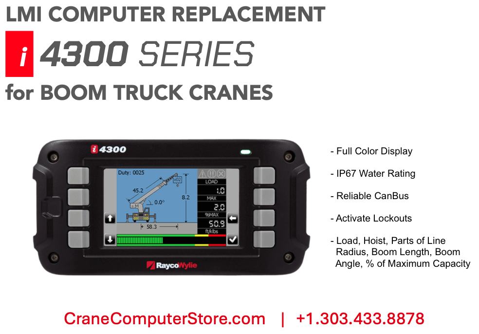 Boom Truck Crane LMI Computer Replacement