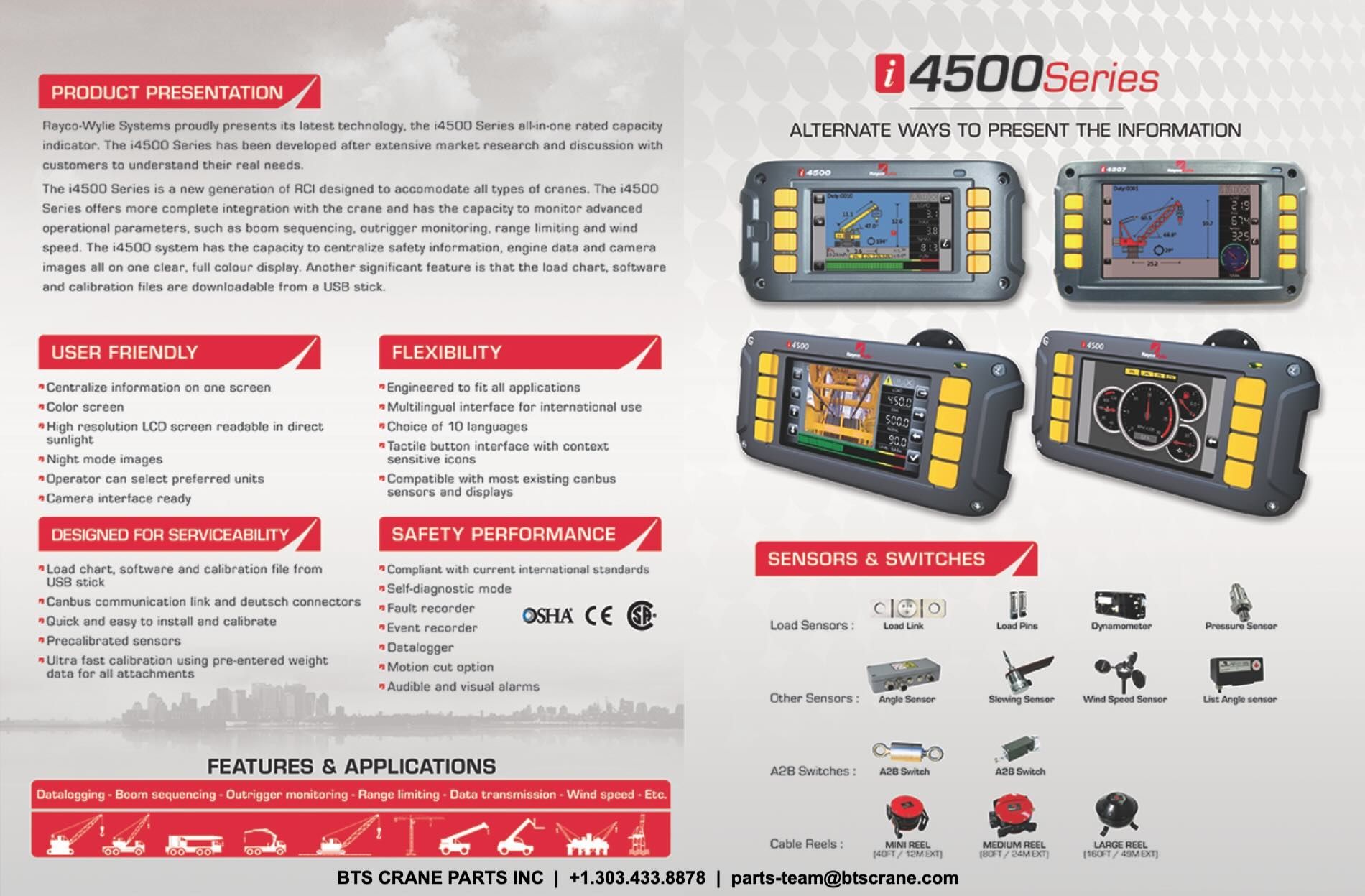 Lattice Crane LMI Replacement Computer Brochure